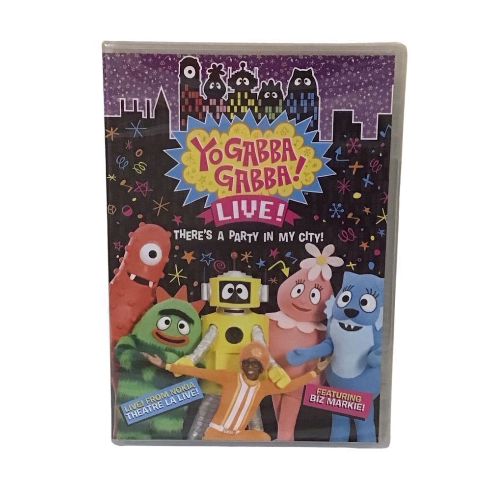 Yo Gabba‎ Gabba LIVE! DVD - 5/$20